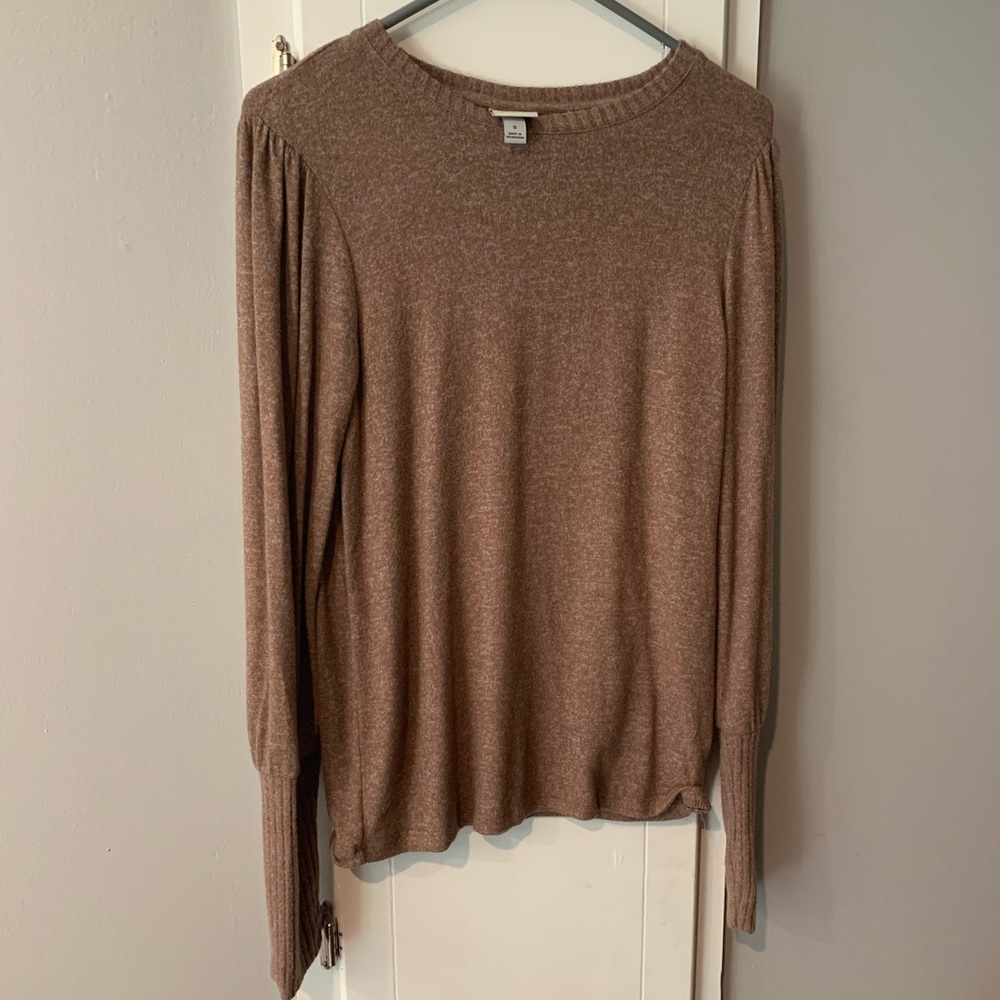 Super soft brown sweater!